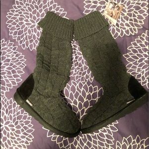 Tall Muk Luks Knitted Slippers